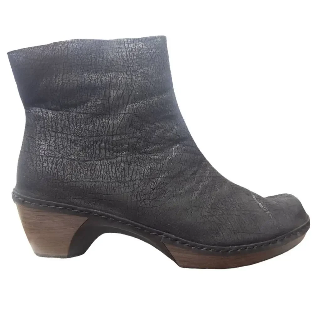 NAOT Almeria Leather Orthopedic Comfort Ankle Boots 42 Women's size 11 11.5